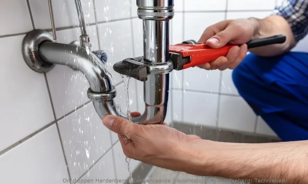 Geavanceerde rioolontstopping Hardenberg: Technieken