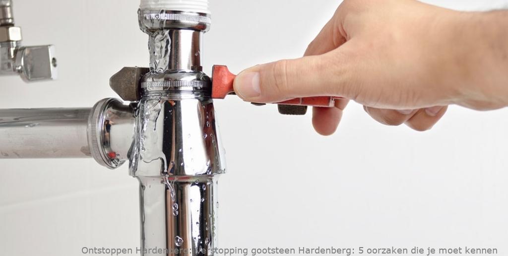 Verstopping gootsteen Hardenberg: 5 oorzaken die je moet kennen