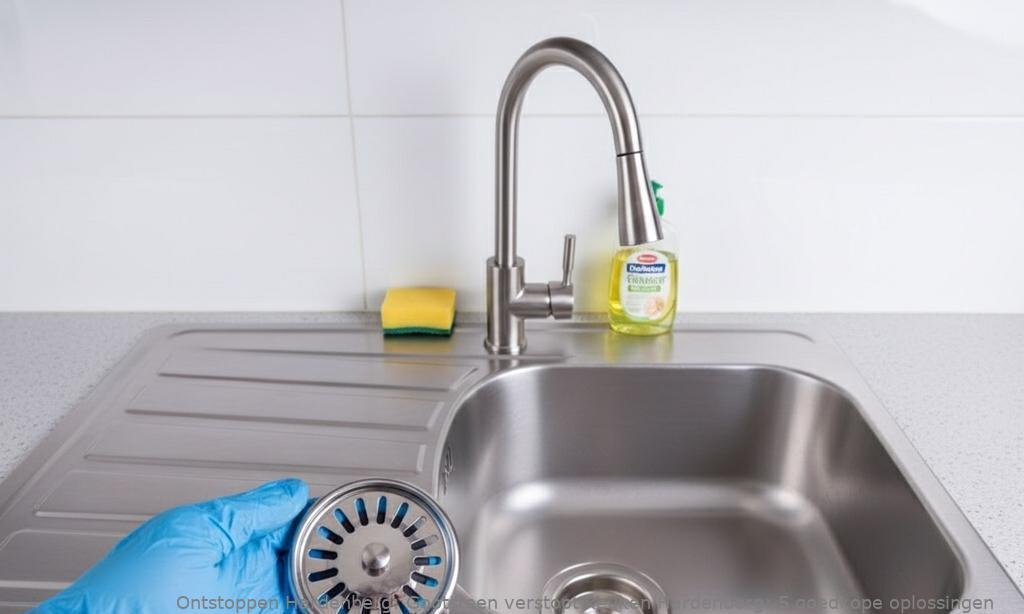Gootsteen verstopt keuken Hardenberg: 5 goedkope oplossingen