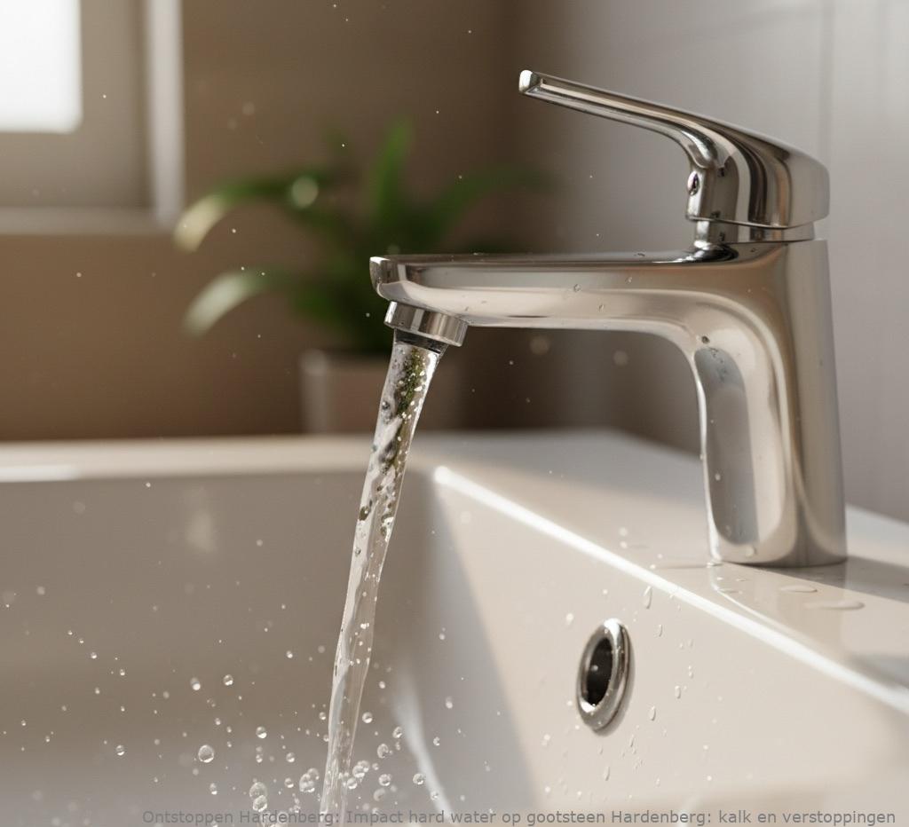 Impact hard water op gootsteen Hardenberg: kalk en verstoppingen