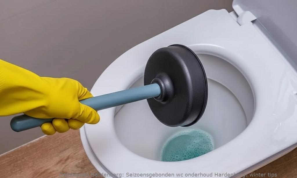Seizoensgebonden wc onderhoud Hardenberg: winter tips