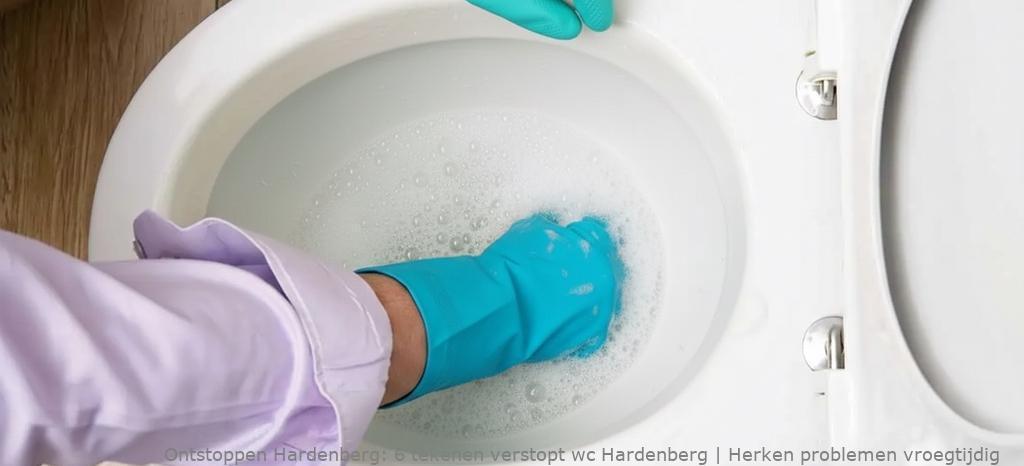 6 tekenen verstopt wc Hardenberg | Herken problemen vroegtijdig