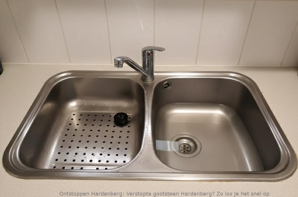 Verstopte gootsteen Hardenberg? Zo los je het snel op