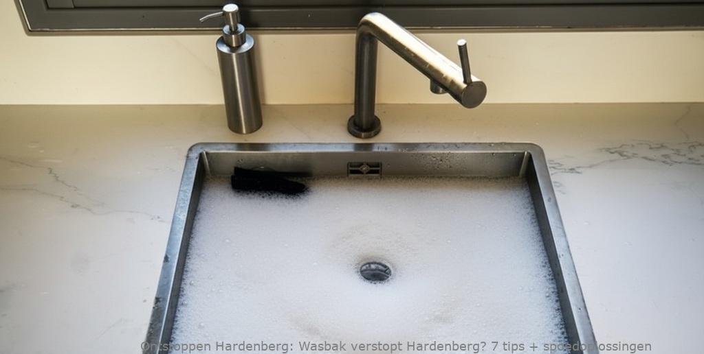 Wasbak verstopt Hardenberg? 7 tips + spoedoplossingen