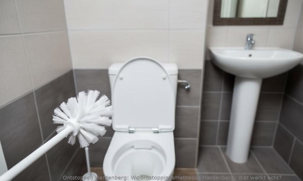 Wc ontstoppingsmethodes Hardenberg: Wat werkt echt?